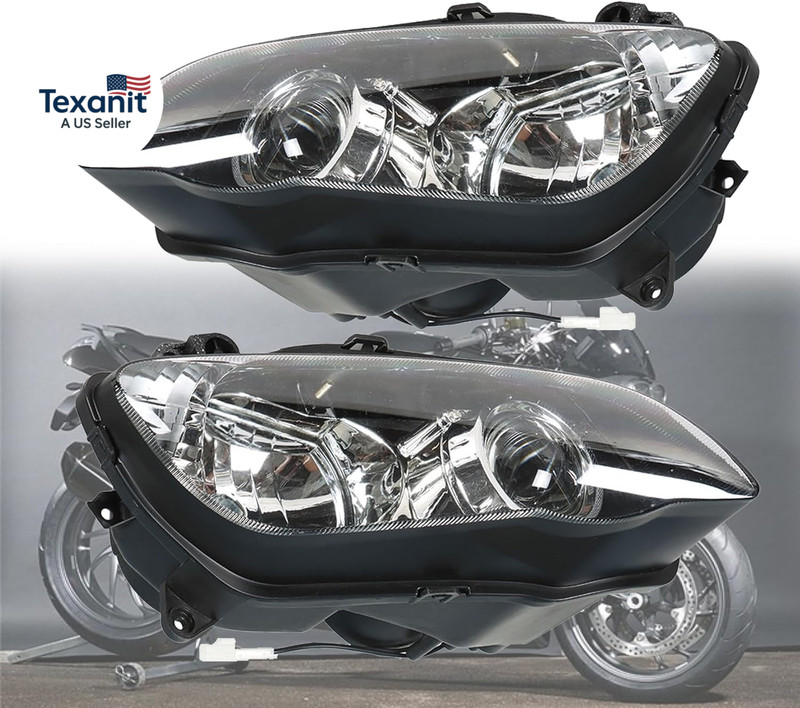 Front Motorcycle Headlight Headlamp Replacement for Yamaha YZF R1 2004-2006 gallery