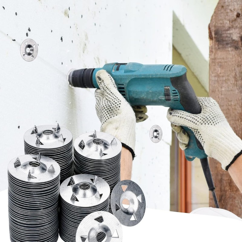 Efficient 150 Pcs Foam Board Fasteners - 1-1/8 Inch for Diverse Installations gallery