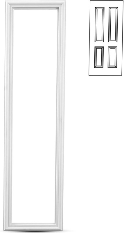 8×36 Door Frame Replacement Kit for 1″ Glass – Easy Install Grille Inserts