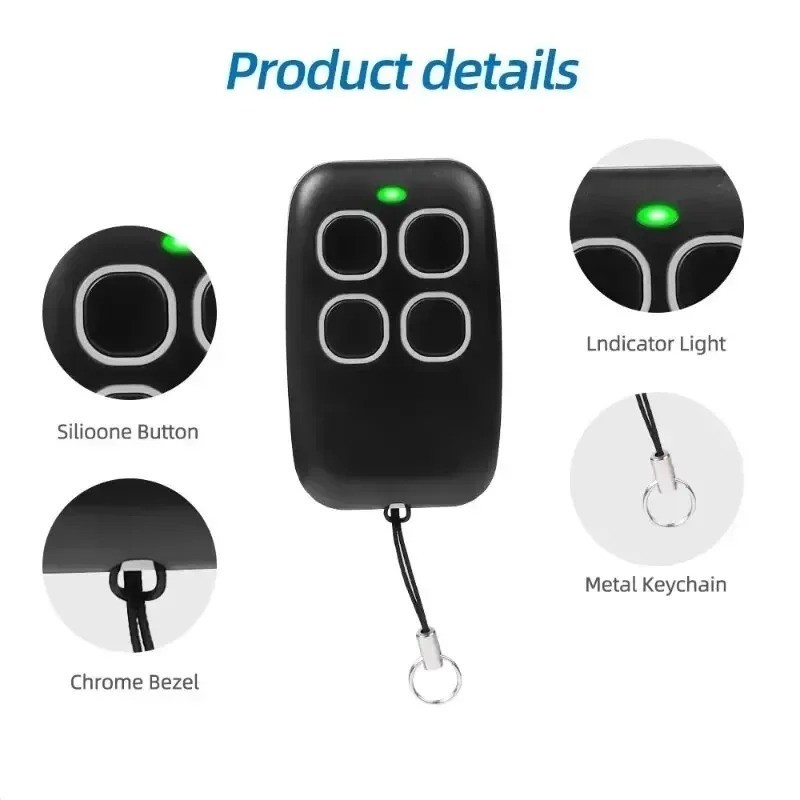 ​​Self Copying Universal Remote Duplicator 433 92MHz Fixed Code Automation gallery