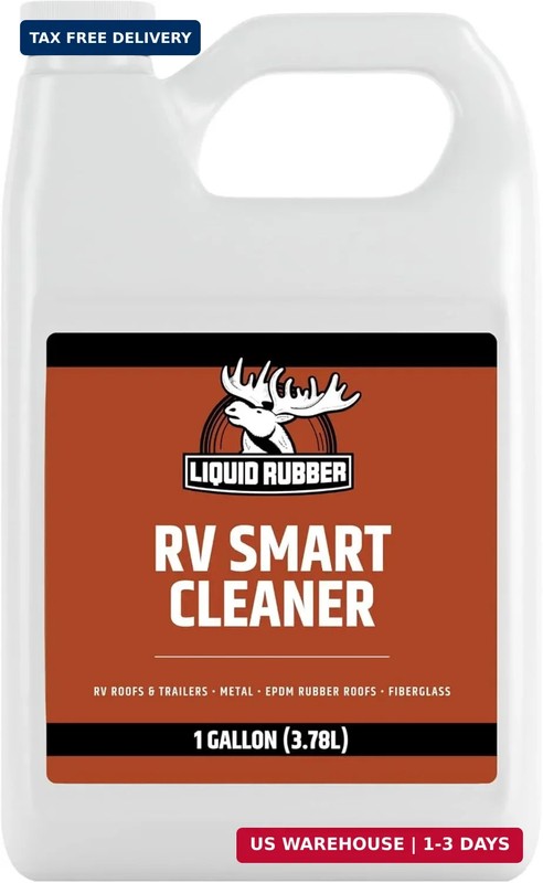 Liquid Rubber RV Smart Cleaner – Restores and Revitalizes RVs and Campers, 1 Gal