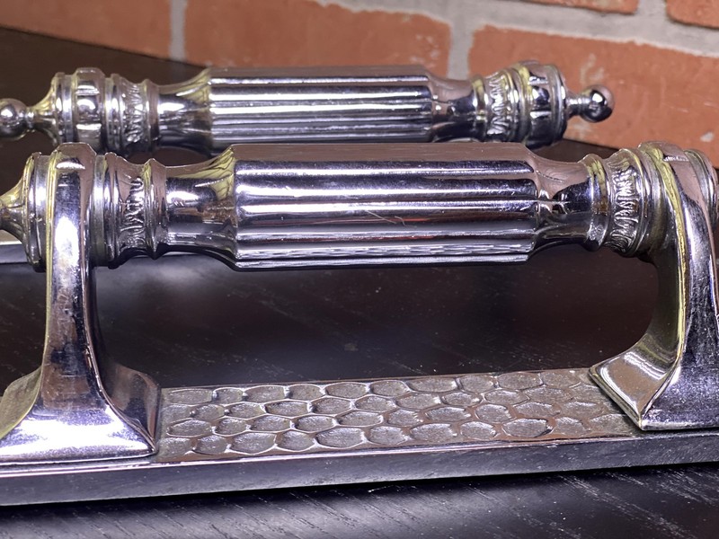 High-End Custom Chrome Entry Door Handles (Heavy / Designer) gallery