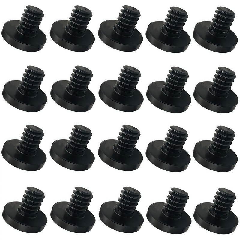 20 PCS Replacement Bolts Compatible with Suncast Storage Sheds for 3/8, Black 
