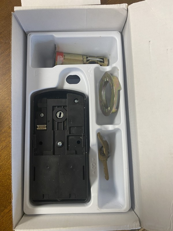 Kwikset SmartCode 270 Contemporary Matte Black Touchpad 1 Cylinder Deadbolt gallery