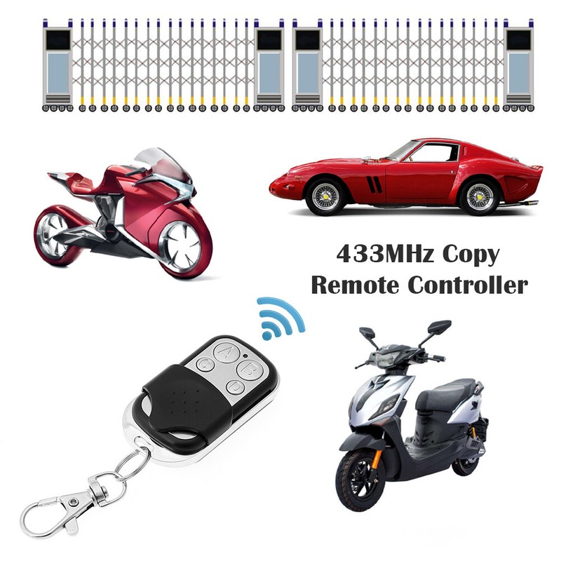 Universal Cloning Electric Gate Door Garage Remote Control Key Fob 433mhz Cloner gallery