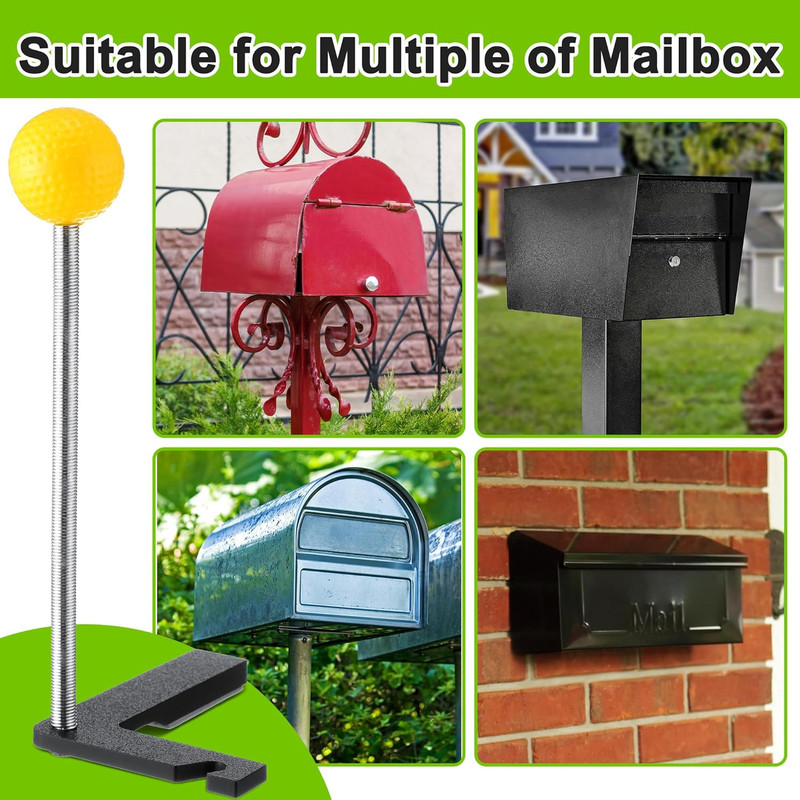 2 Pack Mailbox Notification Device, Mail Arrival Indicator Device, Mailbox Alert gallery