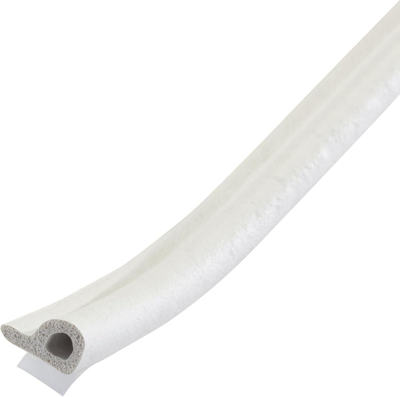02576 7/32 In. X 3/8 In. X 17 Ft. White Premium Rubber Window Seal for Small Gap