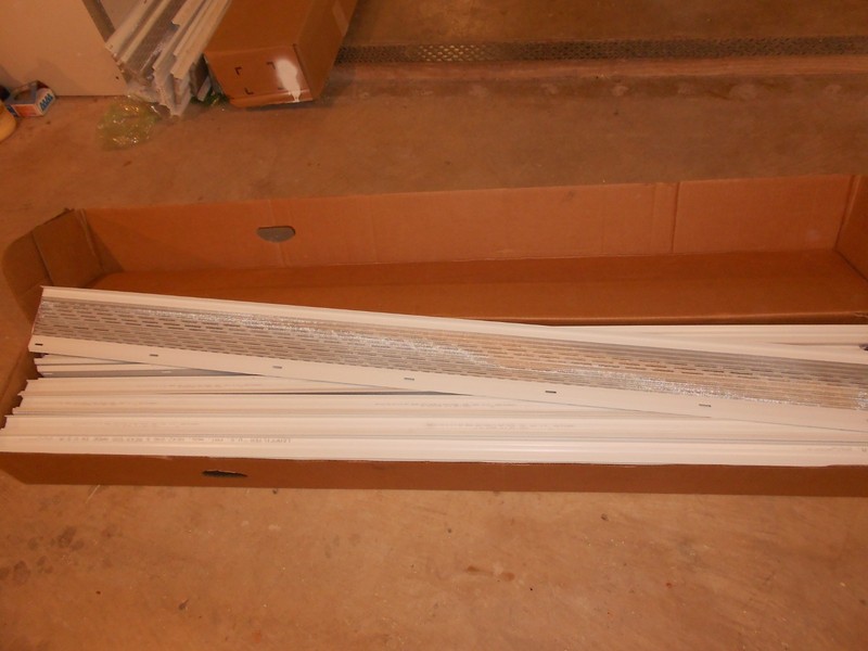LEAF FILTER GUTTER GUARD 5" WHITE 75' FEET # LF-U-H-85 GUTTER PROTECTION