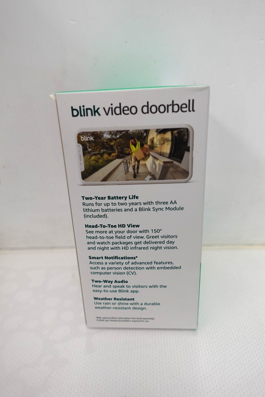 Blink Video Doorbell Battery with Sync Module gallery