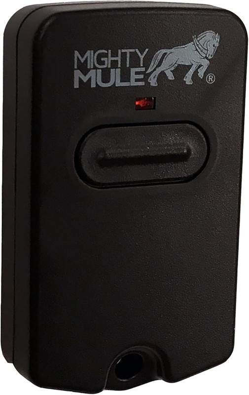 Gate Opener Remote Single Button Adjustable Black for Automatic Gates gallery