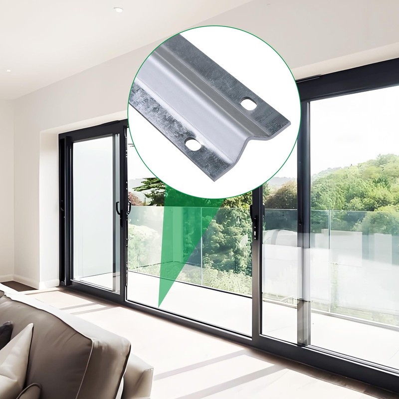 12FT Galvanized V Track for Sliding Doors & Gates - Strong & Durable gallery