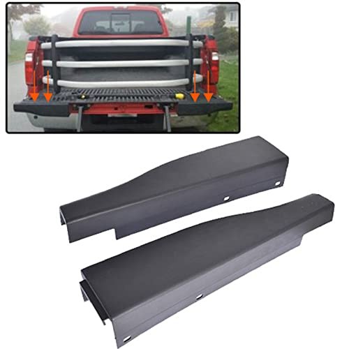 Right & Left Side Flex Step Tailgate Molding Trim Cap Black Replacement for gallery