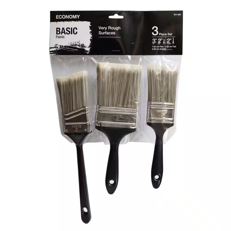 UTILITY 2 In. Flat Cut, 3 In. Flat Cut and 2 In. Angled Sash Utility Paint Brush gallery