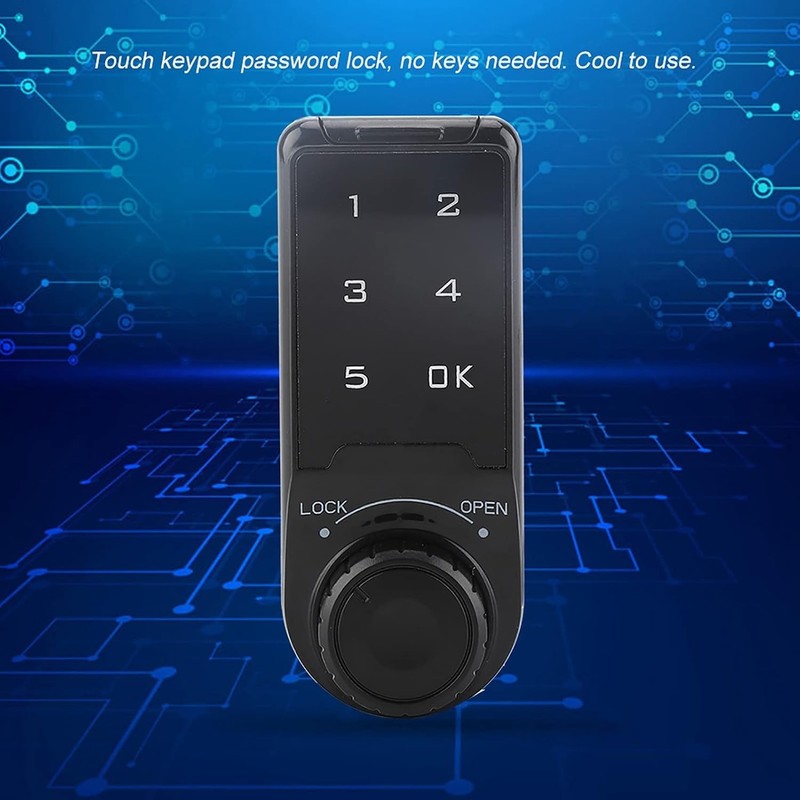 Advanced Electronic Keypad Lock: Secure Your Space with Easy Management Features gallery