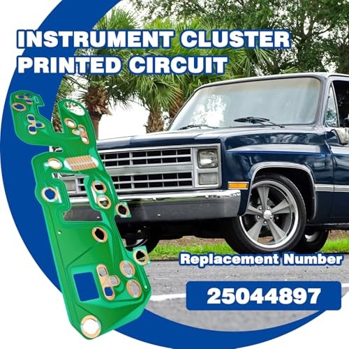 for 25044897 Instrument Cluster Printed Circuit Board for Chevy Truck 1981 gallery