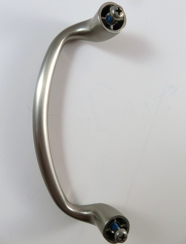 Rockwell Security Charlotte Replacement Handle For Sliding Door Satin Nickel NOS gallery
