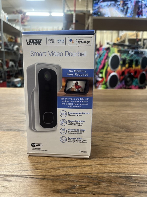 Feit Electric Smart Video Doorbell~WIFI