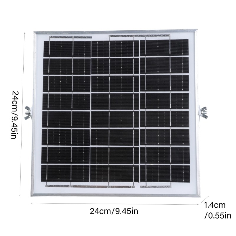 Durability 12V Solar Charging Adapters 0.66A Output 5.2x2.1mm Port For Fan gallery