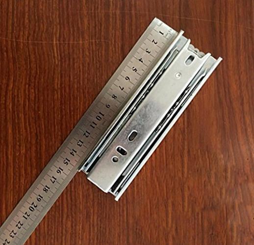 6 inch Length Full Extension Drawer Slides Telescopic Ball Bearing Slide Rail gallery