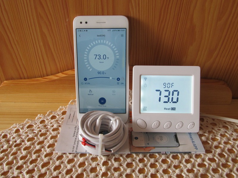 Smart Warm Tiles Floor Heating Cable system 120-150sq.ft (11-14 sq m) 120/240V gallery