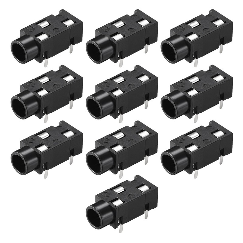 3.5mm Audio Jack PCB CONNECTOR 3Pin Female Socket PJ-320 10pcs