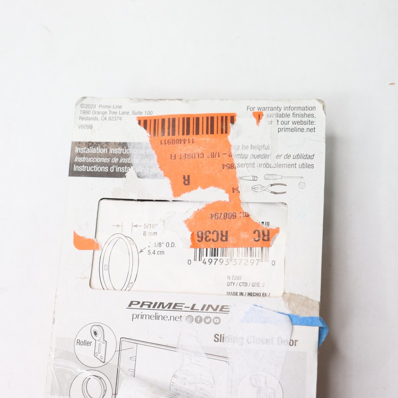 (2-Pk) Prime-Line Finger Pull Solid Brass Satin Nickel 2-1/8 N 7297 gallery