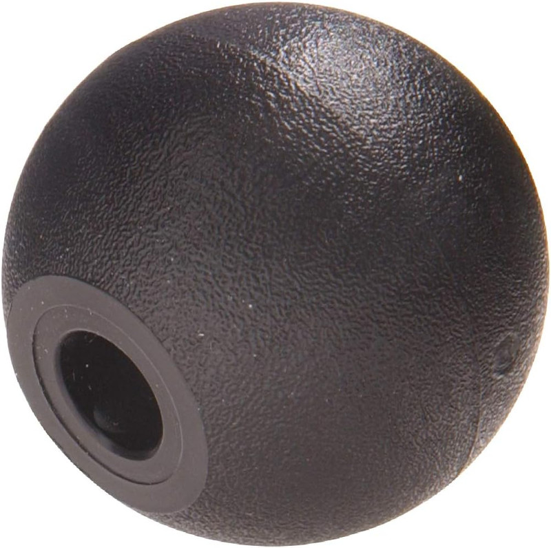 55437 Universal Ball Knob-Fits 5/16, 3/8, M8, M10,,Black, 3 Count ( Pack of 1)