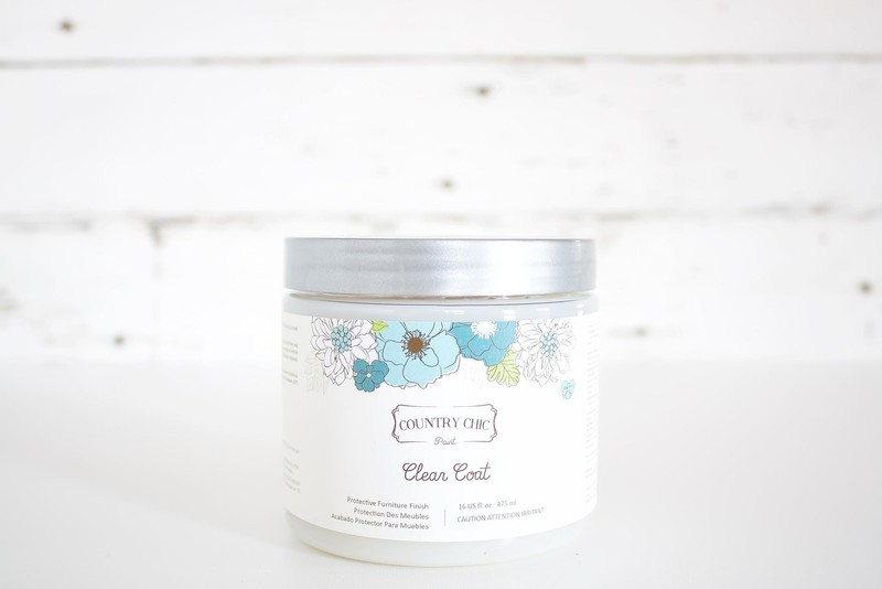 Clear Coat Pint (16oz) – Eco-Friendly Clear Satin Sheen Top Coat for Chalk St…