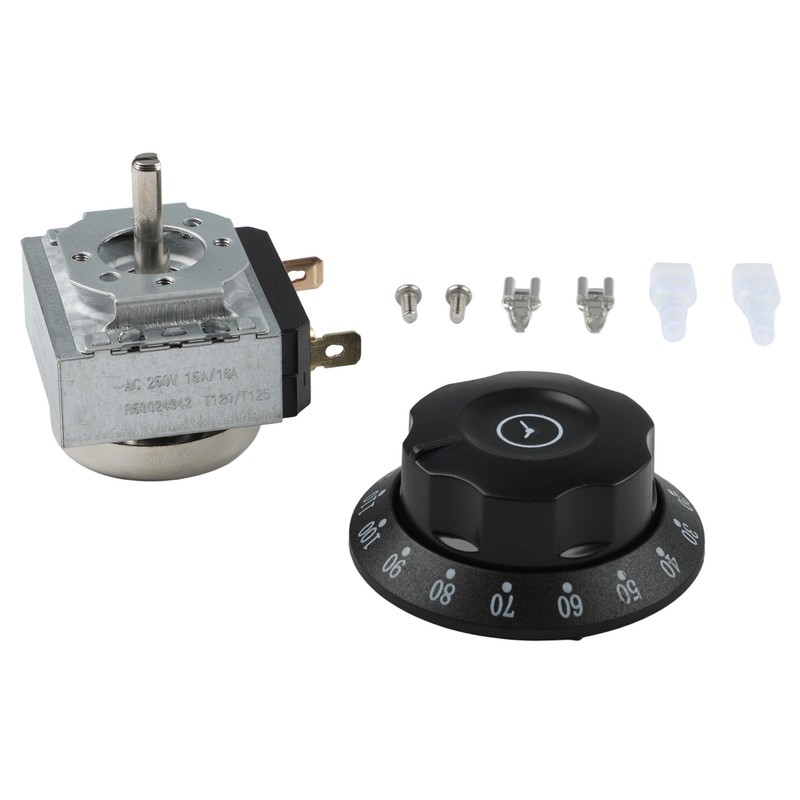 Compact Timer Switch for Household Appliances with Adjustable Settings gallery