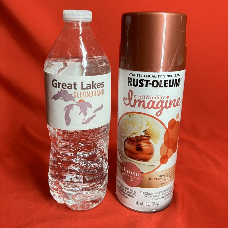 3 - Rust-Oleum / Imagine / Bright Chrome Red Spray Paint 10 oz /Crafts & Hobby gallery