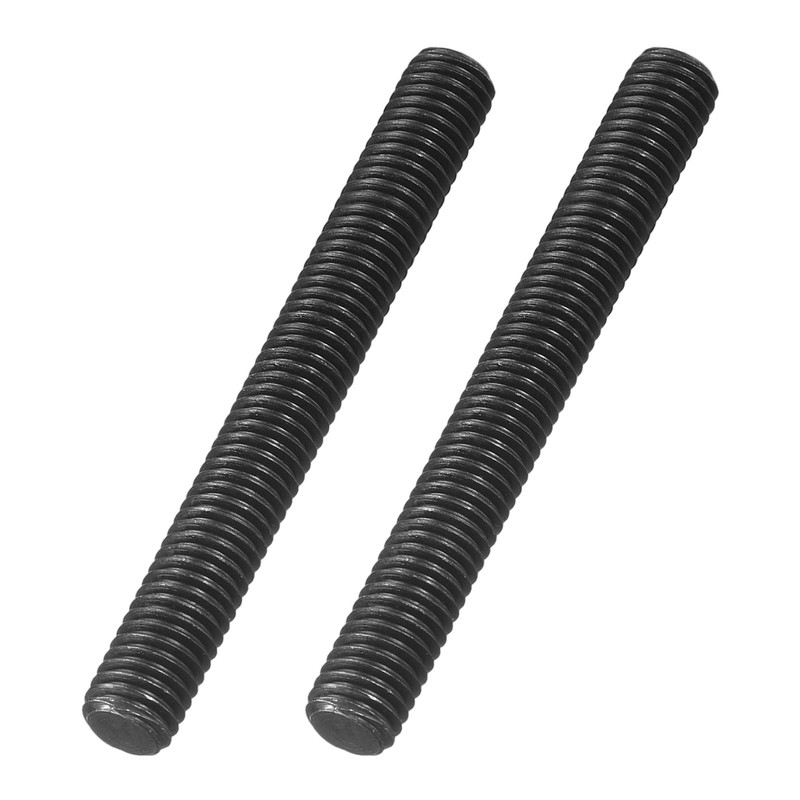 2Pcs 1/2-13 UNC All Threaded Rod B7 Alloy Steel Long Threaded Screw 4.33″ Length