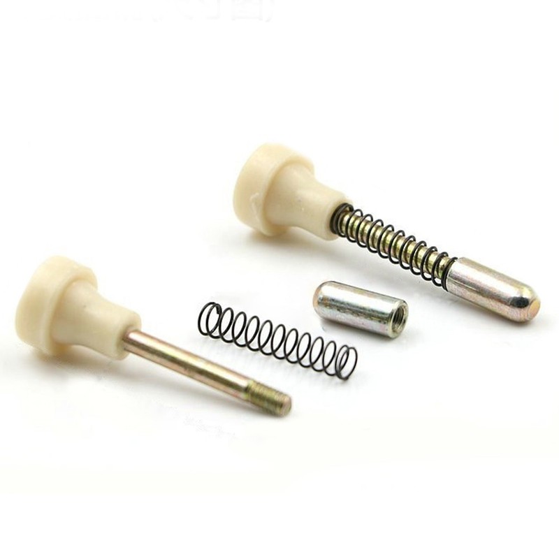 6 Pcs Spring-loaded Plunger Storage Door Latch Baby Child Crib Bolts Pin gallery