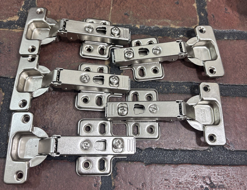 DTC Pivot Pro 110 Degree Opening Angle, Inset Hinge Set of 5