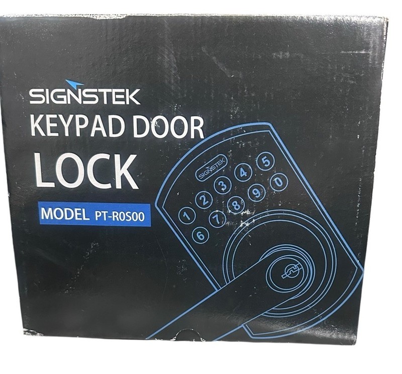 Signstek Keypad Door Lock PT-R0S00 oil rubbed bronze