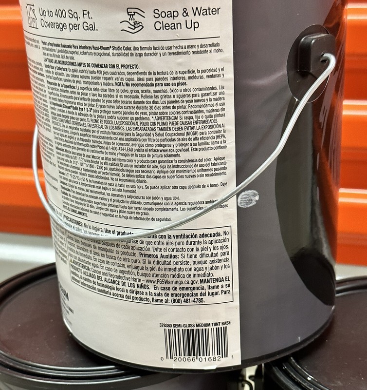 Rust-Oleum Studio Color Medium Tint Base Interior Paint Primer Semi Gloss 1 Gal gallery