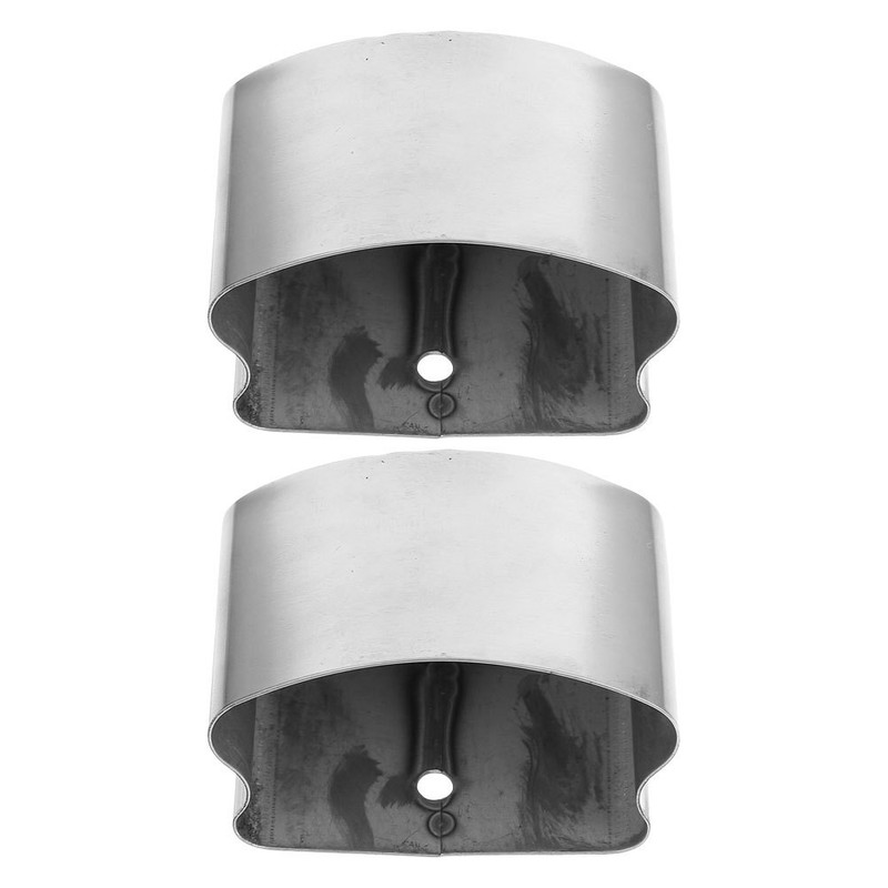 2 Pcs Stair Railing End Caps Pvc Handrail Caps Replacement For Indoor Outdoor