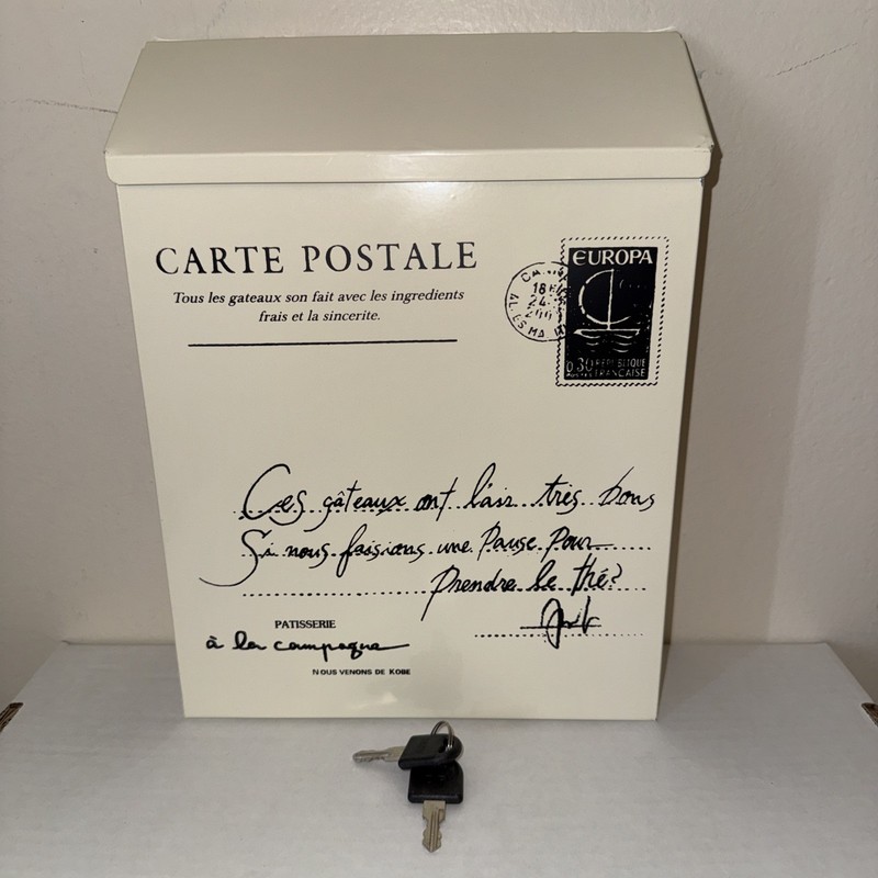 Mail Box Lockable Outside/Inside House Or Decoration Wedding Card Box NEW