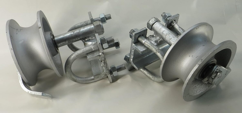 Sliding Gate Rear Pipe Track Wheels - Durable & Reliable Solution gallery