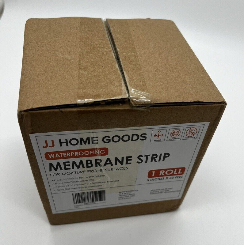 Waterproofing Membrane Strip 5" x 33' Flooring Underlayment JJ CARE Home Goods gallery