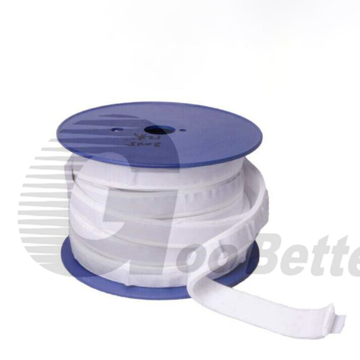 PTFE Sponge Sealing Strip Self Adhesive Elastic Strip Tape White 2x10mm ~ 5x40mm gallery