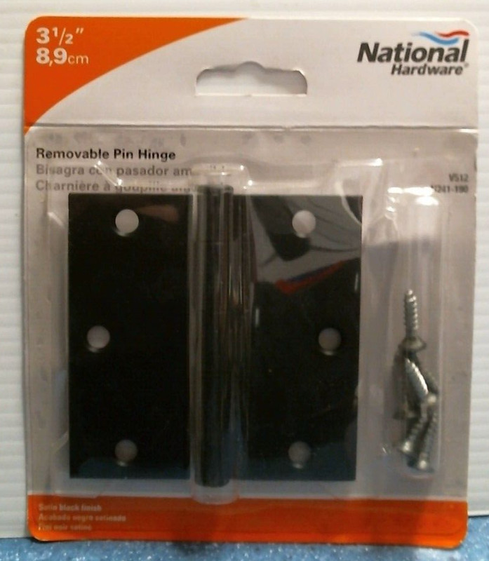 National Hardware 3-1/2″ Removable Pin Hinge (N241-190) FS