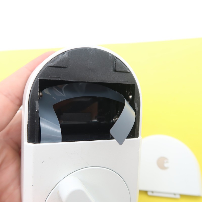 August Smart Lock ASL-3B White Set Keyless App Remote w/ Connect & Sensor gallery