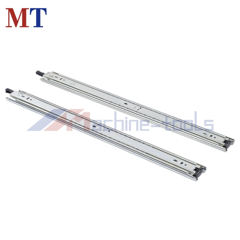 Secure Locking 22 Inch Drawer Slides Heavy Duty 150LBS Full Extension gallery
