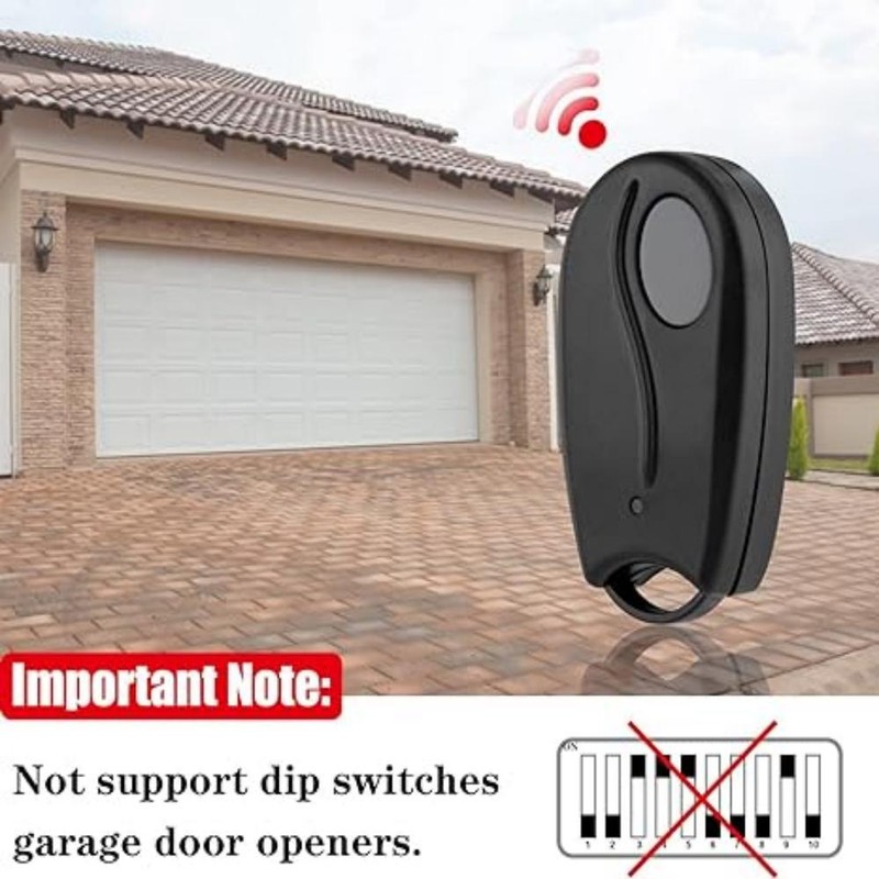 Compatible with Linear MegaCode MCT-3 DNT00089 Garage Door Opener Remote 318MHZ gallery