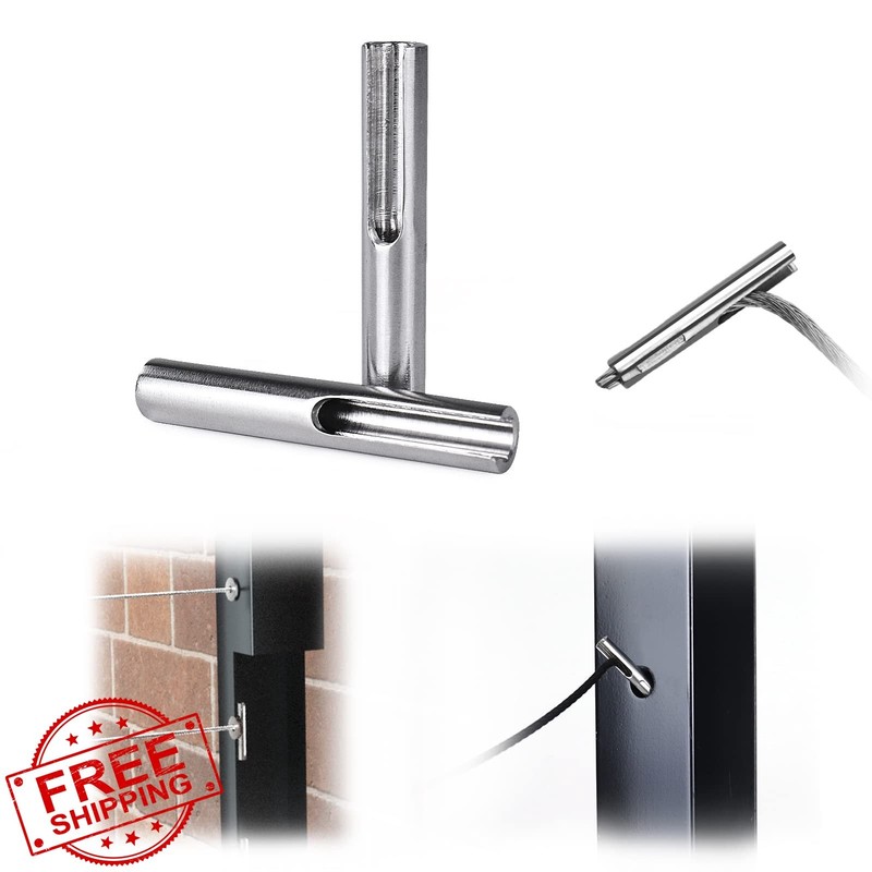 Muzata 20pk 1/8" Cable Railing Kit