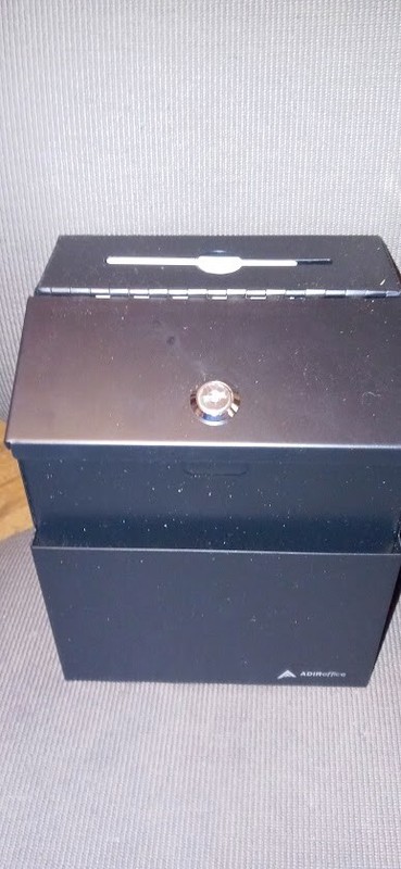 Adir Wall Mountable Steel Suggestion Box with Lock FREE SHIPPING