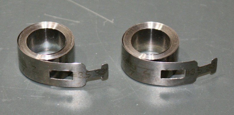 (2) Titan Constant Force Spring Balance 96BT-1, 3.5 Lb., 33", 1/2" Wide, 1" Dia.