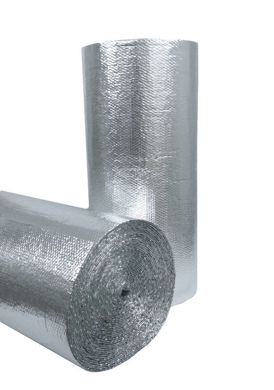 100sqft 6ft Wide Reflective Insulation Heat Shield Thermal Insulation Poly 1/8