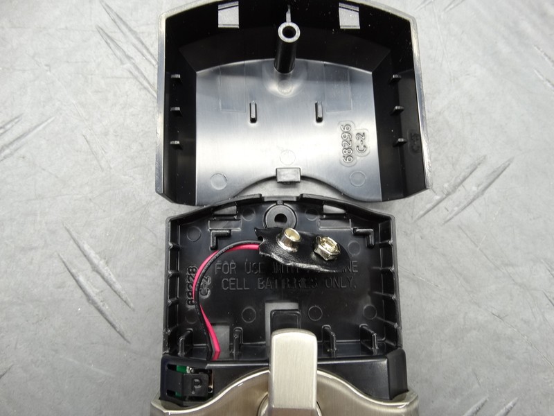 Internal Assembly + Handle Kwikset SmartCode 917 Satin Nickel Keypad Electronic gallery