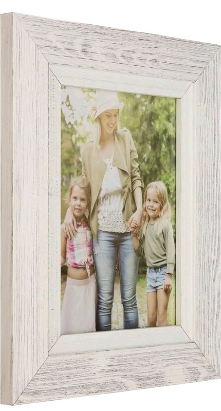 Gallery Perfect 9 Pc Rustic Whitewash Collage Picture Frame Wall Gallery Kit NEW gallery